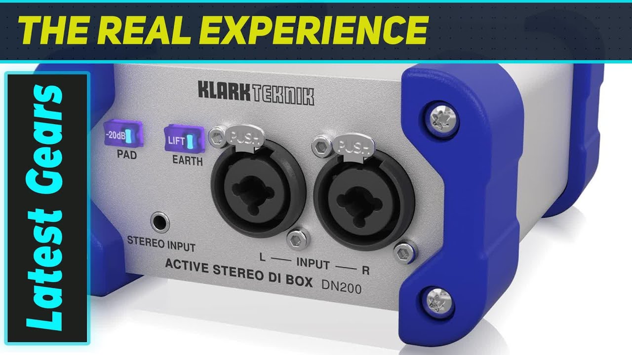 Klark Teknik Signal Direct Box DN200: The Ultimate Active DI for
