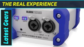 `Klark Teknik Signal Direct Box DN200: The Ultimate Active DI for Pristine Audio