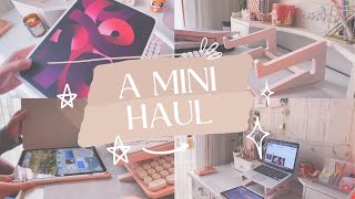 a mini haul | unboxing iPad 5th gen + accessories