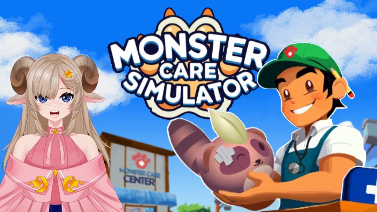 RUNNING THE CUTEST MONSTER CLINIC!! | Monster Care Simulator - Part 1