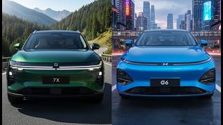 🔥 Zeekr 7X vs XPeng G6 — The Battle That Will Change Chinese SUVs Forever! 🚗⚡