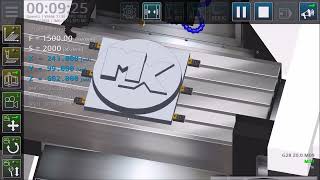 MetalX Logo Milling Program