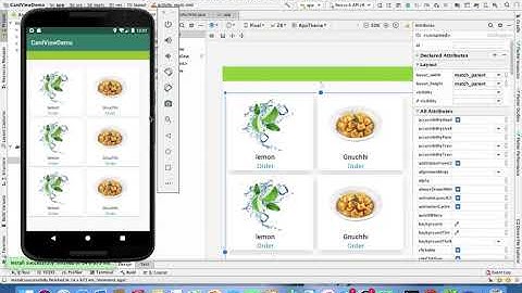 cardLayout-1 in android studio