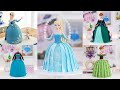 I made ALL of FROZEN dresses as CAKES!!