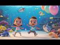 Baby Shark Slow & Fast Dance | Fun & Interactive Kids Nursery Rhymes | Toddler Sing-Along & Movement