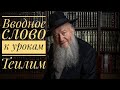 Вводное слово к урокам по Теилим (Псалмы Царя Давида) - раввин Элиягу Эссас