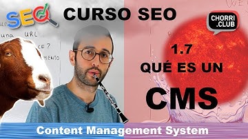 Qué es un CMS ☝️ Content Management System - Curso SEO 1.7 - WordPress es uno, aprende cómo funciona