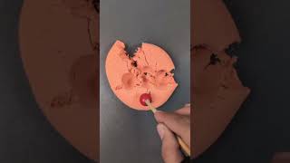 ASMR content creation with Kinetic sand #asmr #satisfying #minisatisfying #ytshorts #yt