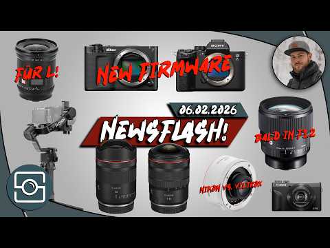 Nikon verklagt Viltrox?! Canon bringt zwei irre RF-Objektive! DJI Pocket 4 Leaks uvm.