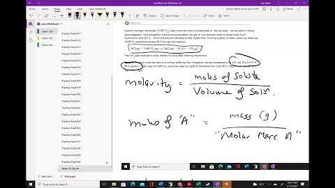 Solving for a reactant in solution