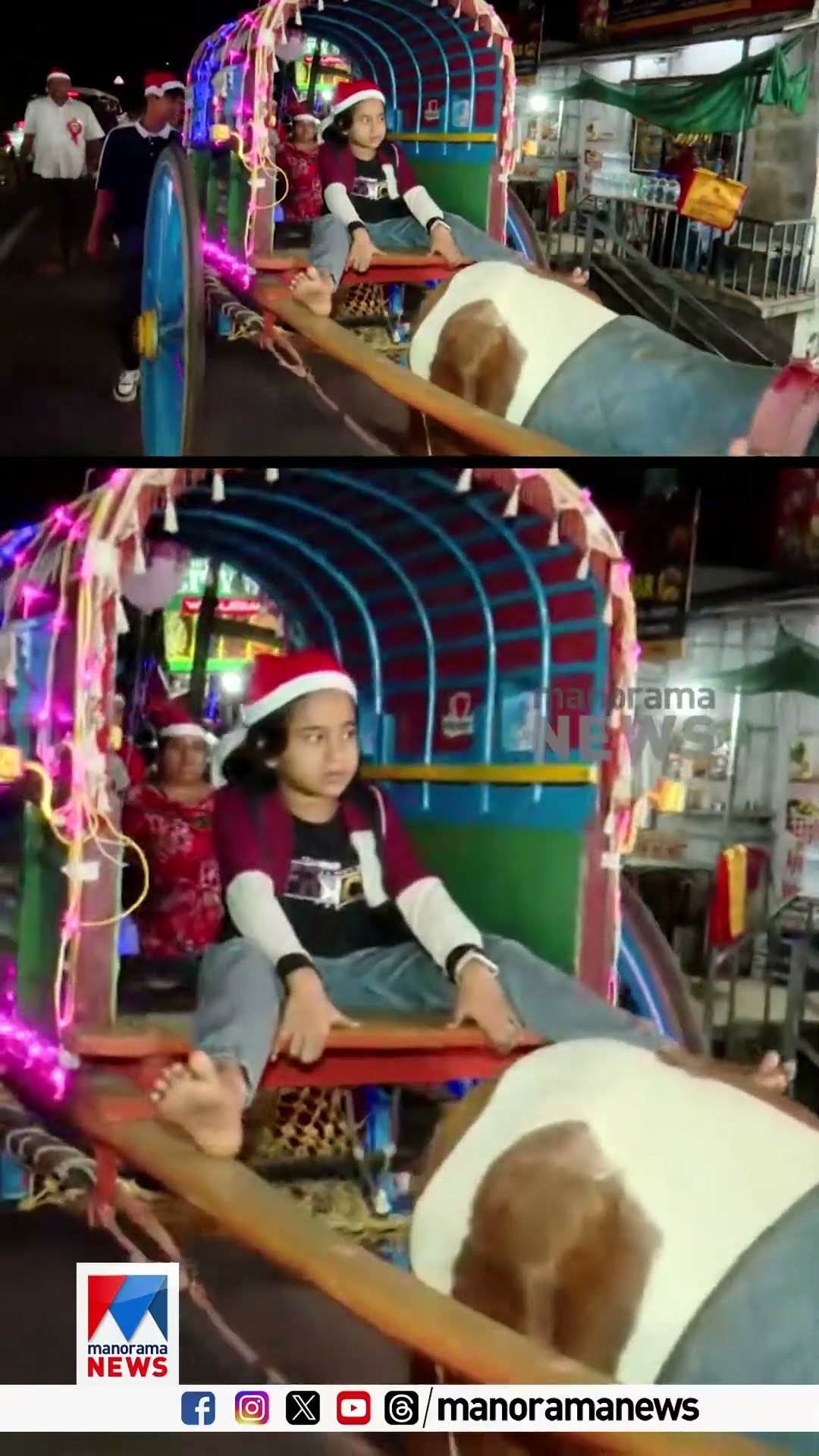 ഇടുക്കിയിലെ ഏറ്റവും വലിയ ക്രിസ്മസ് ആഘോഷം ഒരുക്കി കുമളി അട്ടപ്പള്ളം സെന്റ് തോമസ് ഇടവക  #idukki