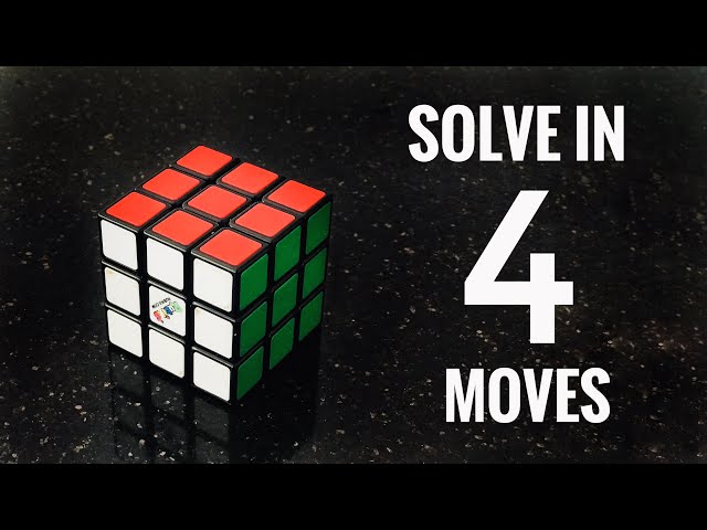 How to Solve a Rubik’s Cube in 4 Moves class=