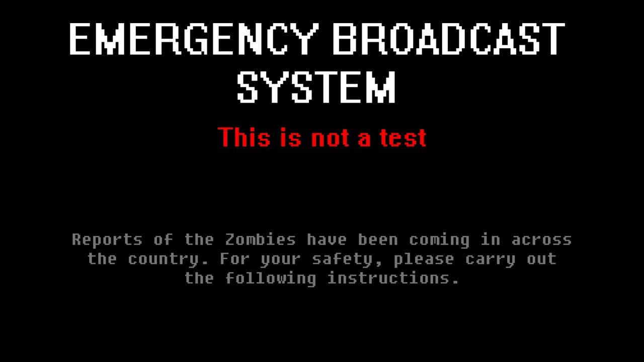 Emergency Broadcast System Zombie Virus YouTube