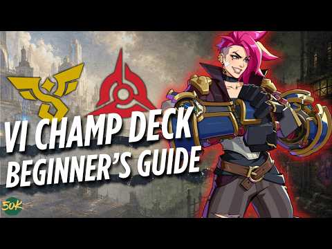 Vi Starter Deck Beginner's Guide with Upgrade Paths! | Riftbound Unleashed