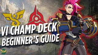 Vi Starter Deck Beginner's Guide with Upgrade Paths! | Riftbound Unleashed