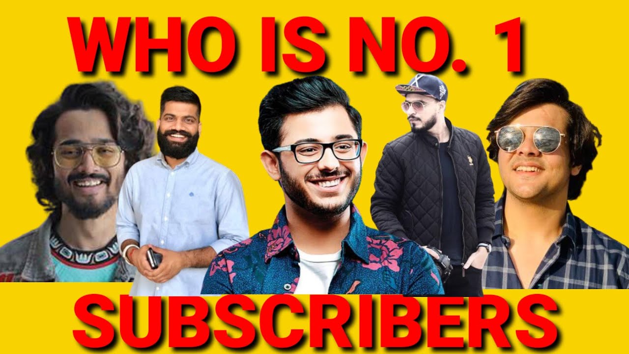 Who Is No 1 Youtuber In India most Subscribed Channel 2020 Who Is No 1 Youtuber In India most Subscribed Channel 2020