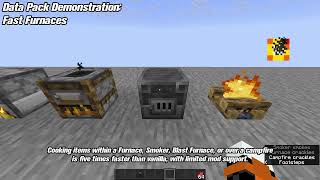 Fast Furnaces | Minecraft Java Data Pack