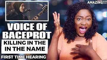 SINGER REACTS | Voice of Baceprot - Killing in the Name (Rage Against The Machine) REACTION!!!😱