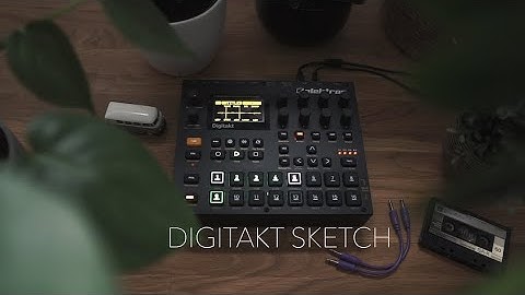 Digitakt Sketch: Piano Glitch // Compact Creation 006