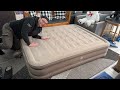Luxchoice Queen Size 2 Personen Luftbett (auf- &amp; abpumpen) ASMR - air bed inflate und deflate LowFi