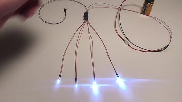 Wig Wag LED Headlight Circuit for Diecast and R/C Emergency Vehicles