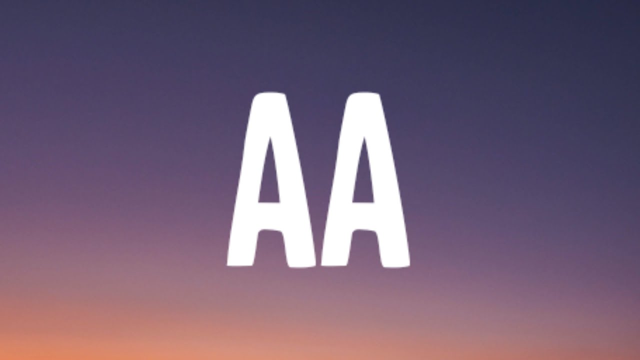 Walker Hayes - AA (Lyrics) - YouTube