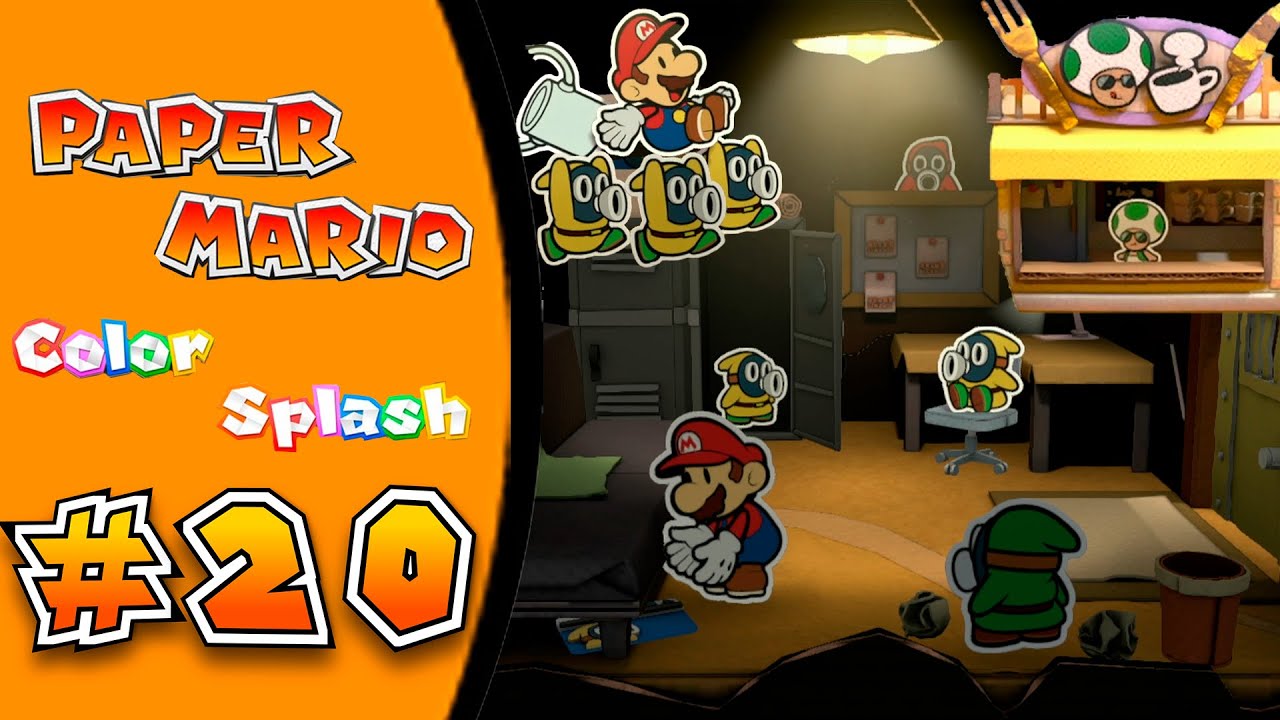 ¡Secuestro exprés! | Paper Mario Color Splash #20