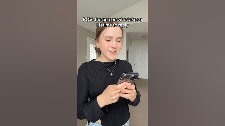 The person who takes forever to reply #relatable #comedy #pov