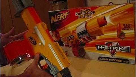 Nerf Alpha Trooper CS-18 Review!