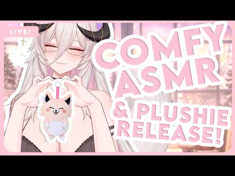 ASMR | Let me warm you up with lots of ear licking, kisses, & doting attention ♡ | !plushie