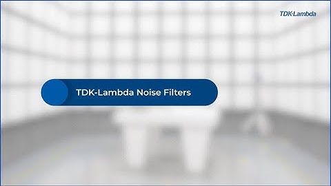 TDK-Lambda Noise Filters