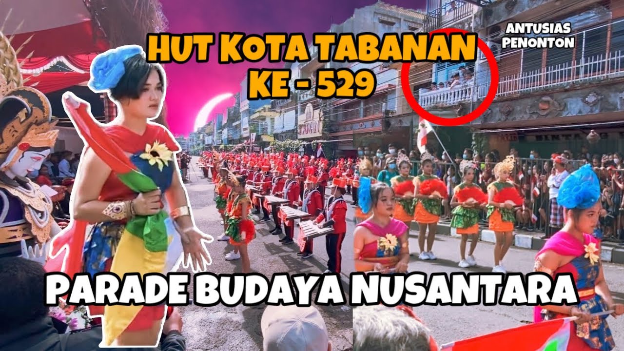 DRUM BAND HUT KOTA TABANAN KE 529 ‼️ PARADE BUDAYA NUSANTARA 2022 Part 3 #youtube #youtubeshorts