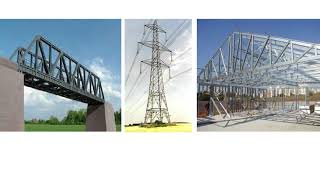 Difference between trusses and frames | uses of trusses and frames | Learn With Civil Engineer