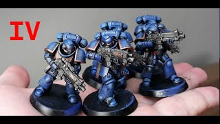 Покрас Primaris Ultramarines очень быстро часть 4