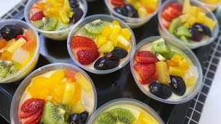 Puding Buah | Agar-agar Buah | Fruit Pudding Dessert Selling Ideas