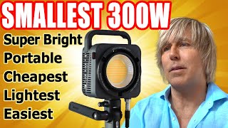 Zhiyun Molus G300 Powerful Tiny 300w light, honest review NO affiliate links