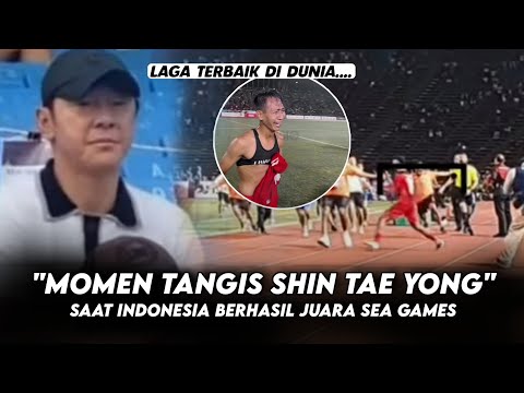 🔴HADIR LANGSUNG KE STADION&quot; Lihat Reaksi Haru Shin tae Yong Saat Libat Perjuangan Gila Pemain Timnas