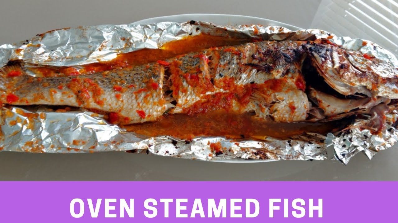 This STEAMED fish is so EASY TO MAKE Extra Tasty and Juicy Steamed