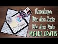 Envelope Decorado Dia dos Pais e Avós | Molde Grátis Lilateliê