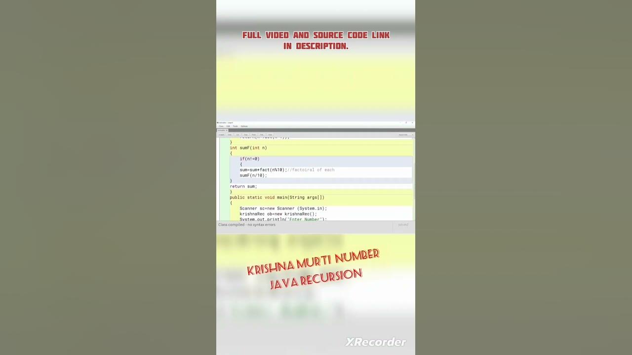 pronic-number-special-number-in-java-icse-isc-youtube