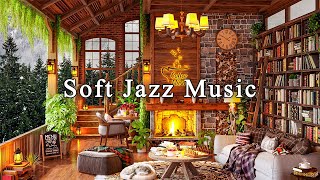 Jazz Relaxing Music & Cozy Coffee Shop Ambience ☕ Warm Jazz Instrumental Music to Study, Work, Focus
