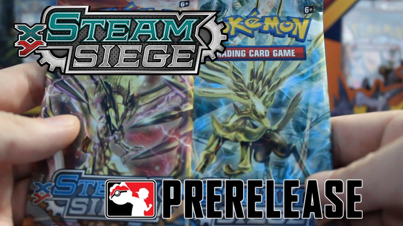 Steam Siege Pre-Release Box Opening
