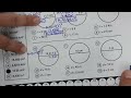 High School Geometry: Area of Circle Review and Worksheet