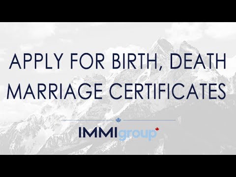 416-962-2623 / 1-866-760-2623 www.immigroup.com https://www./watch?v=pztcqxem6yu apply for birth, death, marriage certificates this video serves a...