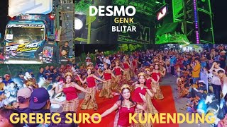 Download lagu Desmo Music Blitar Dengan Pemuda EAST GENT Ramaikan Grebeg Suro Kumendung