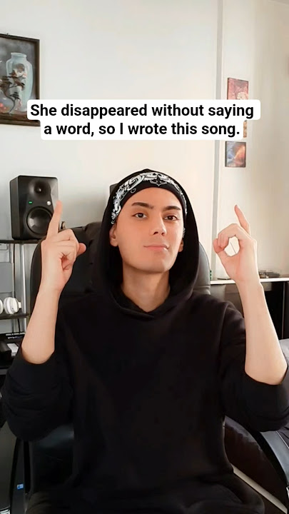 she disappeared without a word, so I wrote this song. #singer #singersongwriter #singing #newmusic