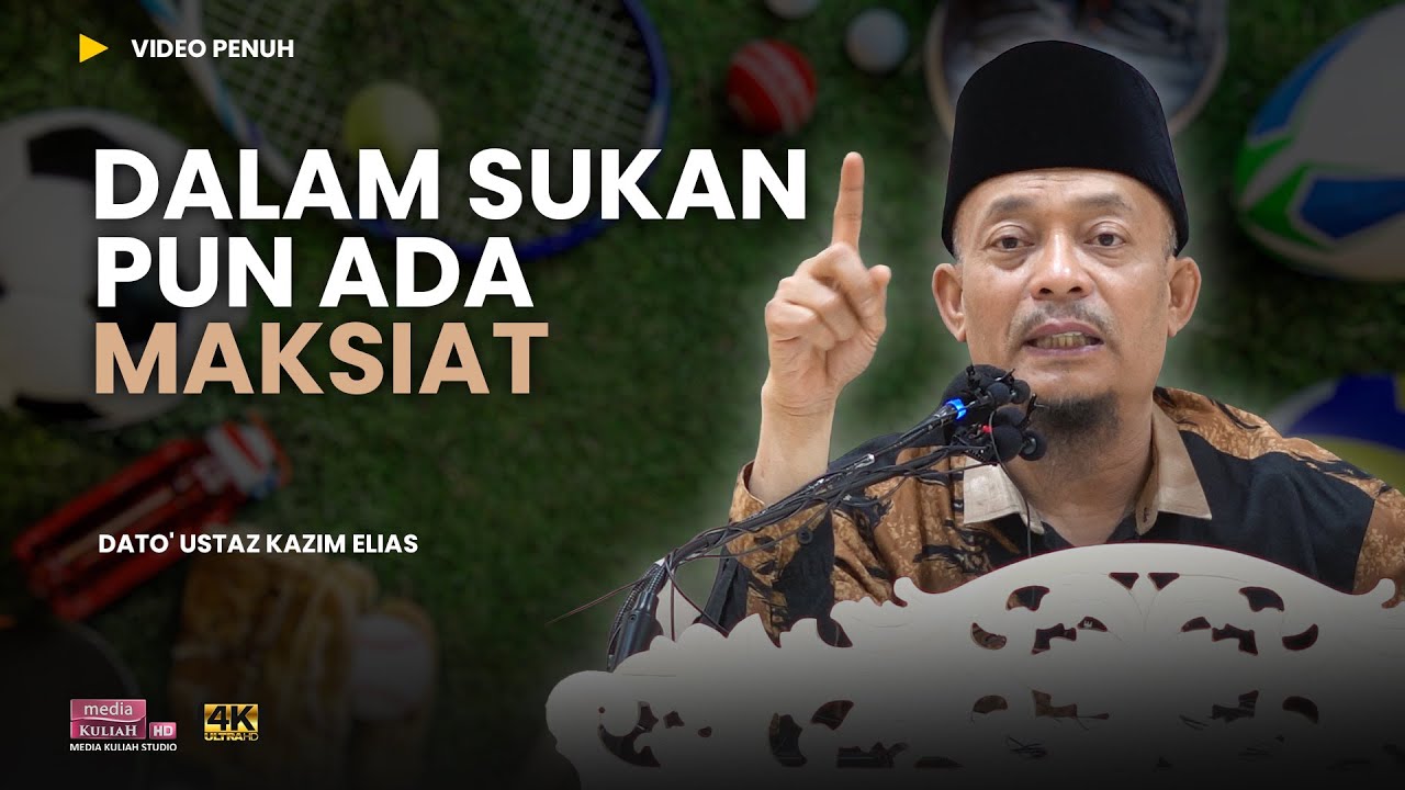Hobi tak salah, tapi pemakaian yang salah 😣 | Dato' Ustaz Kazim Elias