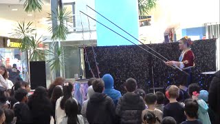 Bridlewood Mall March Break 2025 Zoe Stardust Bubble Show part 1b