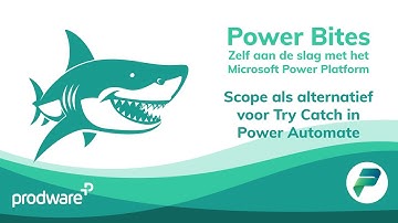 Scope als alternatief voor Try Catch in Power Automate