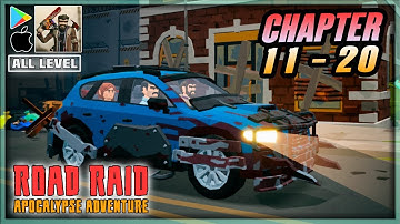 ROAD RAID 🧩ALL CHAPTERS 11-20 Gameplay Walkthrough | Android/iOS Mobile Ending